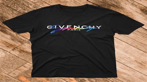 givenchy lock tee|Givenchy shirt size chart.